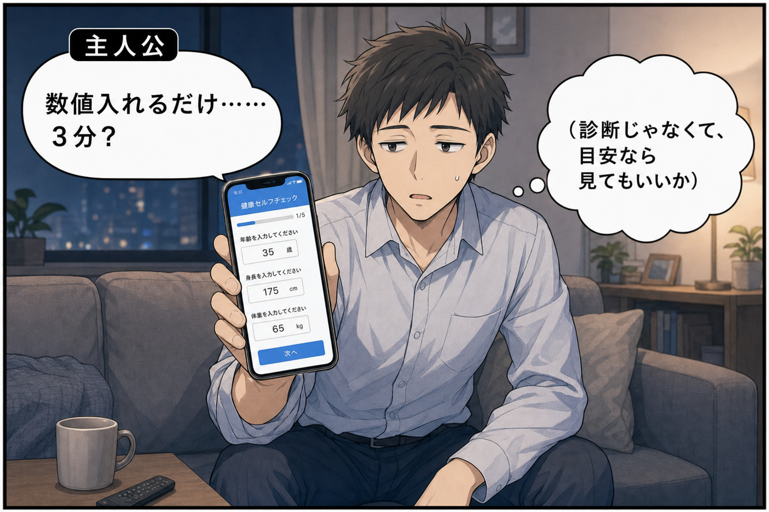 主人公「……もし入院したら、いくら消えるんだろ」